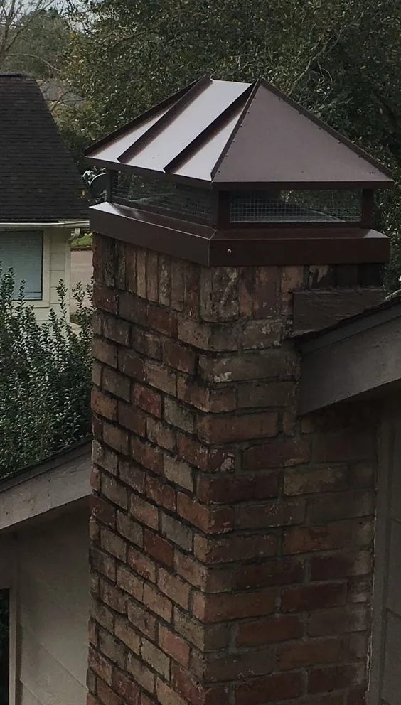 home value with a stylish chimney